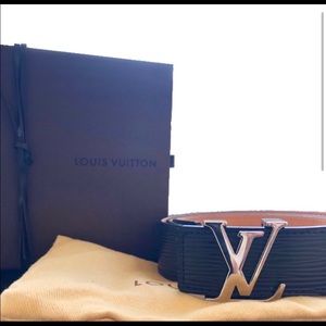 NEW Louis Vuitton Black Belt Size 36